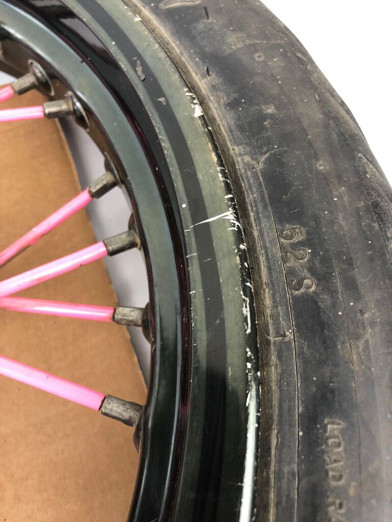 vordere Speichenfelge mit Reifen, Derbi/Aprilia/Gilera, 100/80-17, 12mm Achsdurchmesser