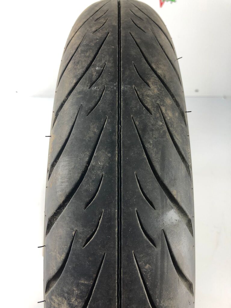 vordere Speichenfelge mit Reifen, Derbi/Aprilia/Gilera, 100/80-17, 12mm Achsdurchmesser