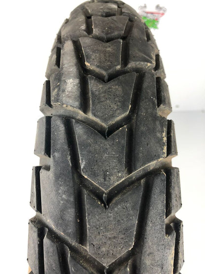 vordere Speichenfelge mit Reifen, Derbi/Aprilia/Gilera, 100/80-17, 12mm Achsdurchmesser