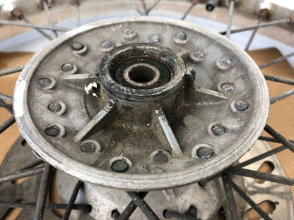 vordere Speichenfelge mit Reifen, Derbi, 110/70-17, 12mm Achsdurchmesser