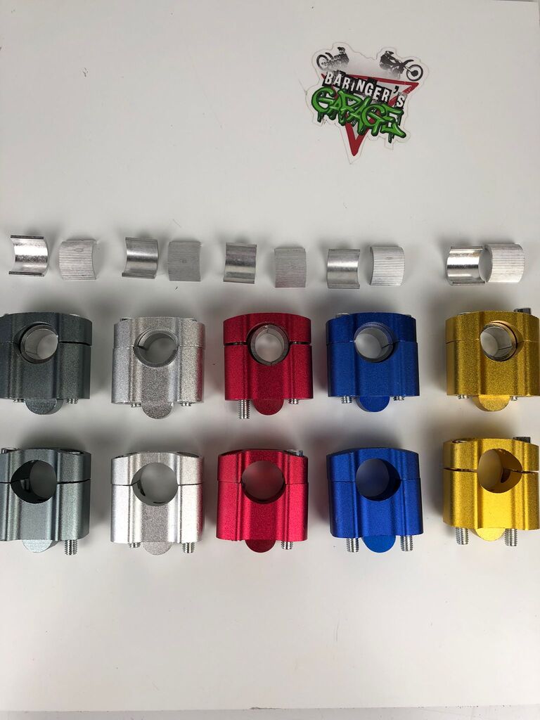 Lenkerklemme / Lenkeraufnahme für 22mm und 28mm Lenker,  NEU