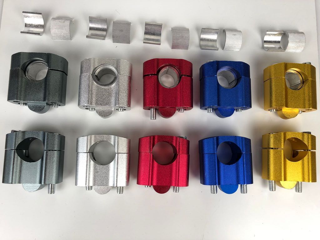 Lenkerklemme / Lenkeraufnahme für 22mm und 28mm Lenker,  NEU