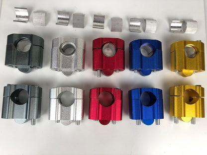 Lenkerklemme / Lenkeraufnahme für 22mm und 28mm Lenker,  NEU