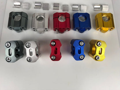 Lenkerklemme / Lenkeraufnahme für 22mm und 28mm Lenker,  NEU